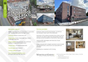 24 Supported Living Homes in Former Stalybridge Police Station
